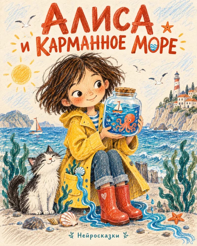 Обложка книги «Алиса и карманное море»