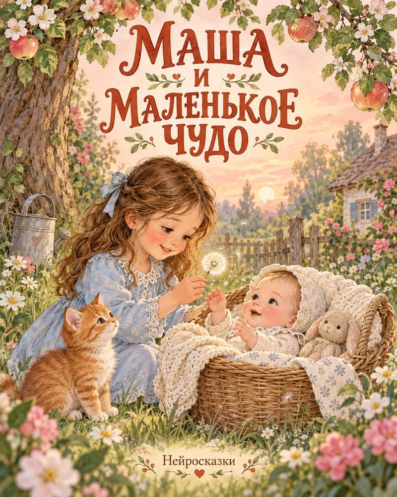 Обложка: Маша и маленькое чудо