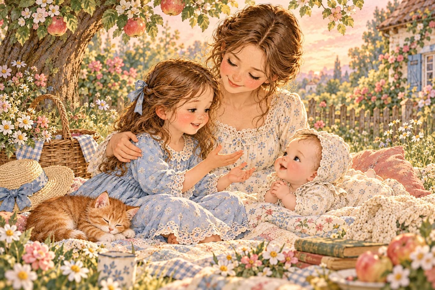 Сцена из сказки «Маша и маленькое чудо»