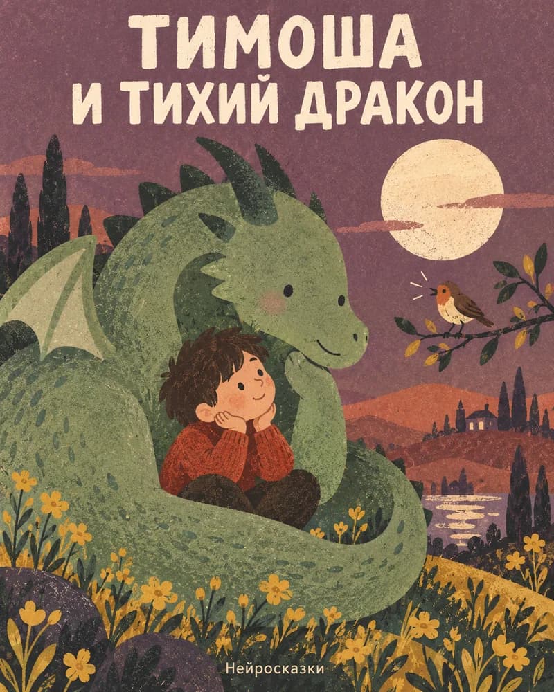 Обложка книги «Тимоша и тихий дракон»